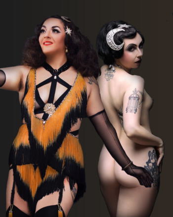 Foto: Lottie Lieblich und Elsie Marley Doppelportrait