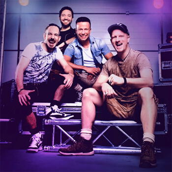 Pressefoto der Musikbank: Wiesn Playboys.