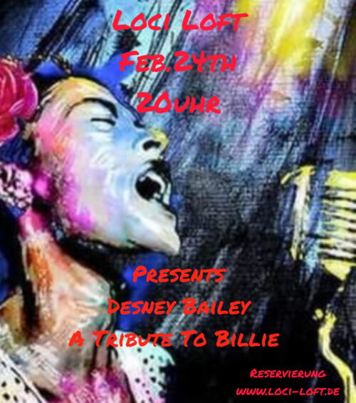 Coverbild in Acrylfarben: Desney Bailey
