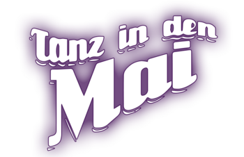Schriftzug: Tanz in den Mai