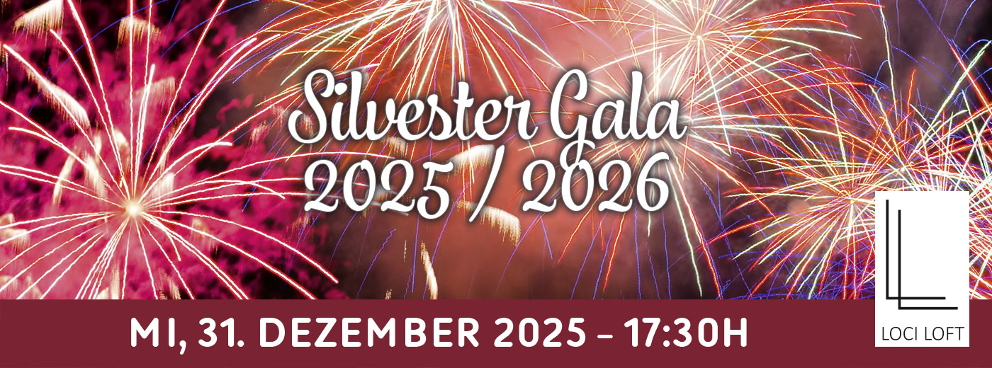 Banner: Silvester Gala am 31.12.2025