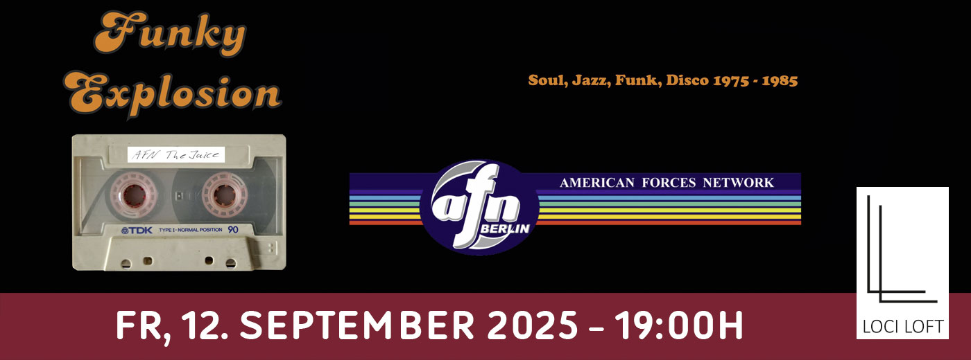 Eventbanner: Funky Explosion Party am 12.09.2025
