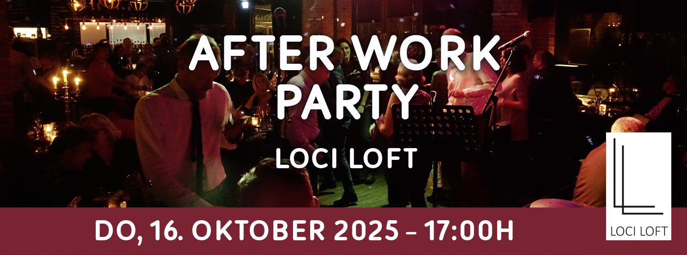 Eventbanner: After Work Party am 16.10.2025
