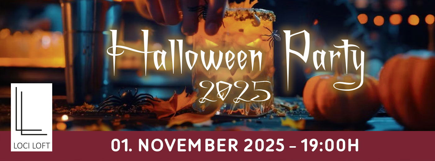 Eventbanner: Halloween Party am 01.11.2025