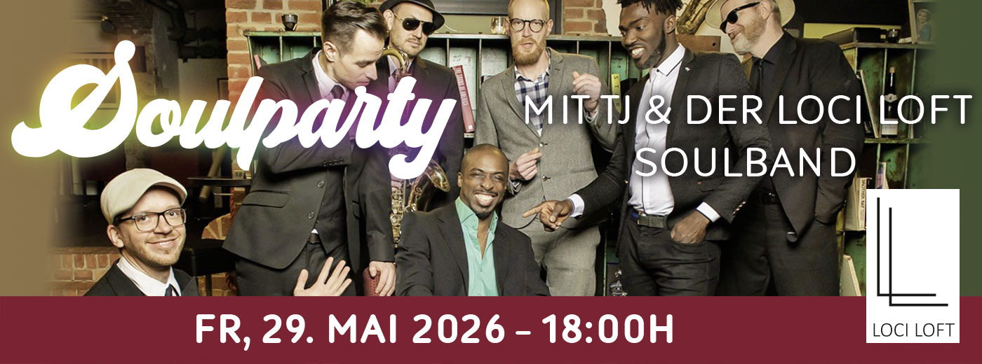 Eventbanner: Soulparty am 29.05.2026