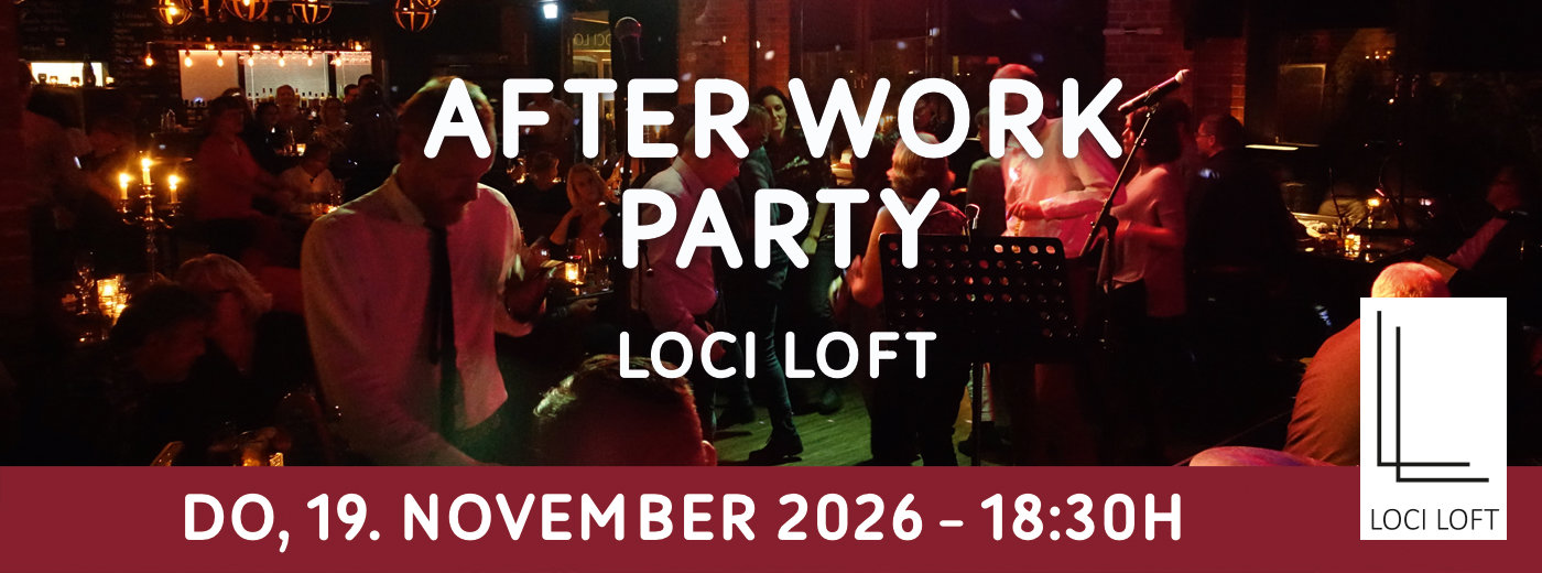Eventbanner: After-Work Party am 19.11.2026
